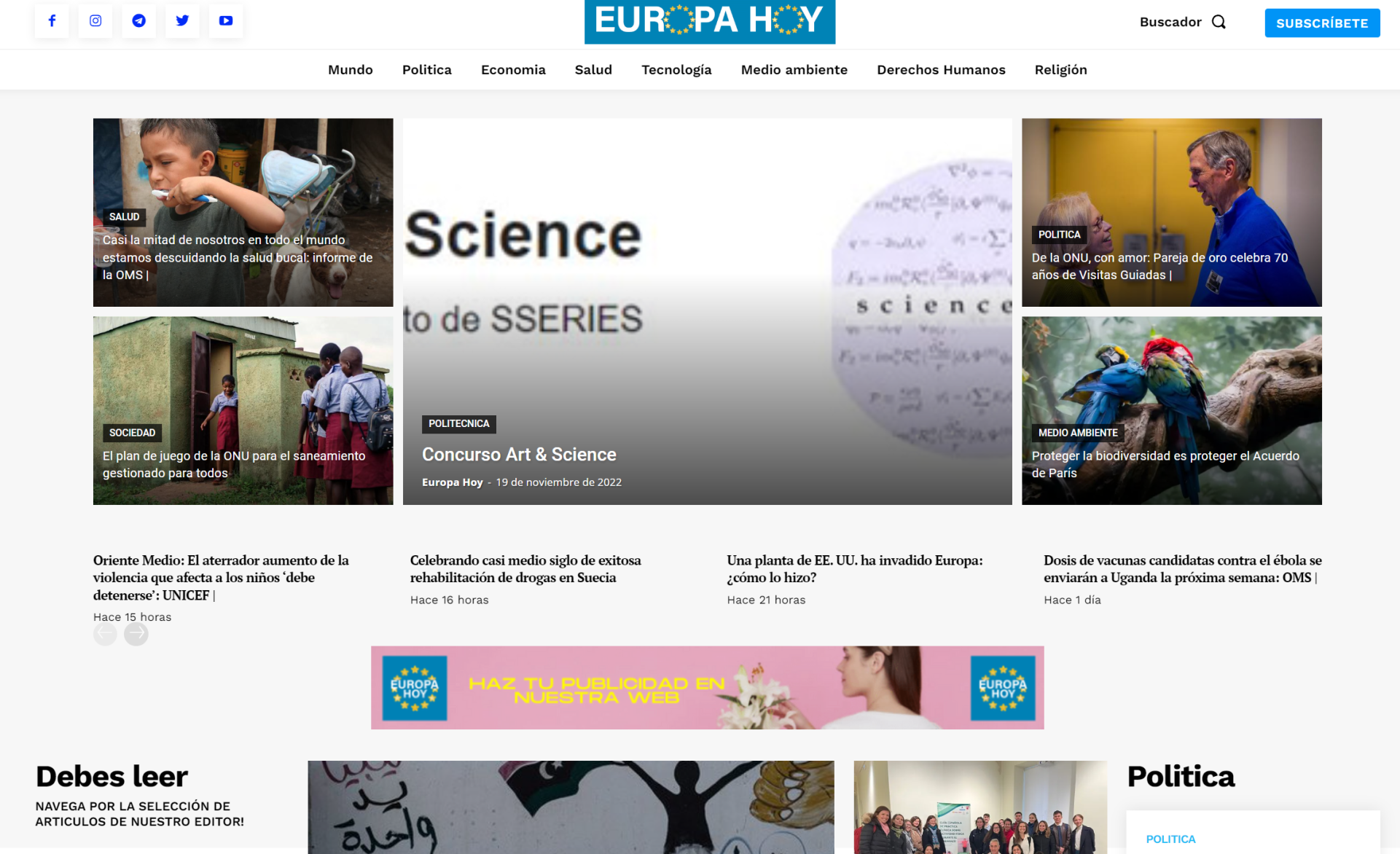 europahoynews screenshot 1